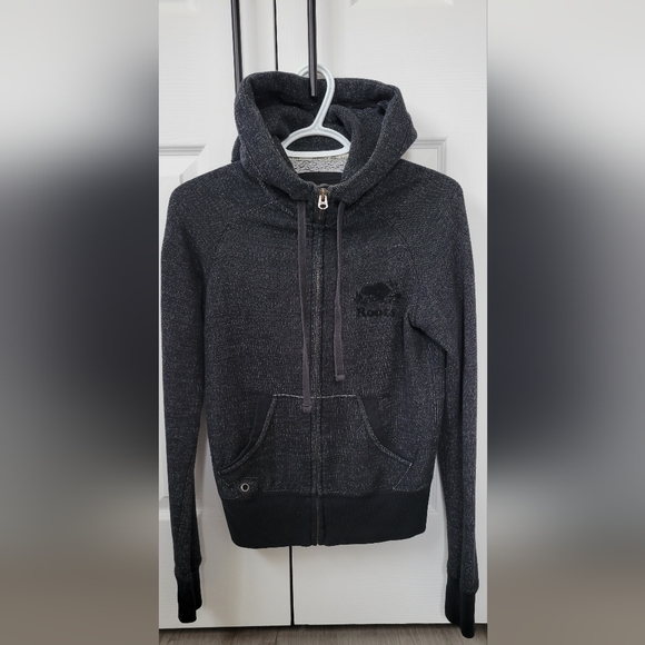 Roots Zip Up Hoodie XS - Picture 1 of 3